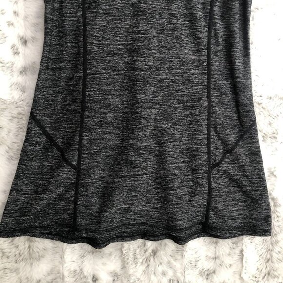 Lululemon Women's Hustle Tank Back Ruffle Gray 4 - Picture 4 of 12